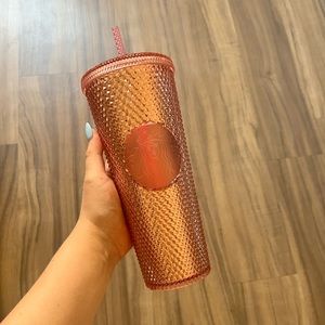 Starbucks Rose Gold OG Limited Edition Studded Tumbler